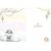 70th Bear Hanging Lights Me to You Bear Birthday Card Extra Image 1 Preview